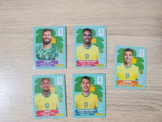 Cromos Mundial 2026 Brasil (Alisson, Casemiro, etc