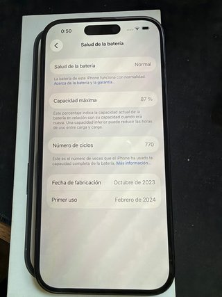 iPhone 15 Negro 128GB