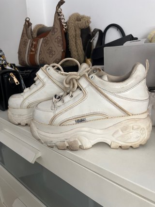 Zapatillas Buffalo Blancas Plataforma