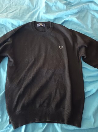 Jersey Fred Perry Negro