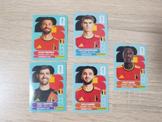 Cromos Mundial 2026 Bélgica (5 cromos)