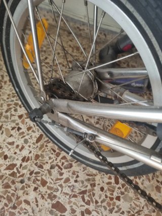 Bicicleta Plegable Inoxidable