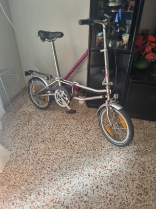 Bicicleta Plegable Inoxidable