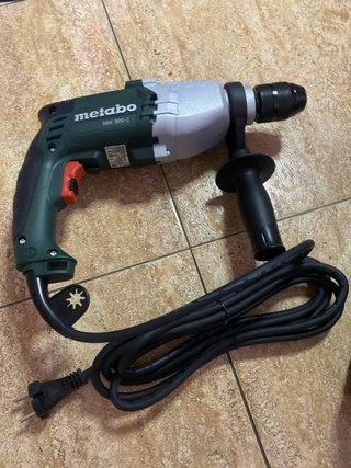 Taladro percutor Metabo SBE 800-2 eléctrico. Nuevo