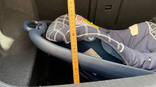 Seggiolino Auto Navicella Blu Scacchi
