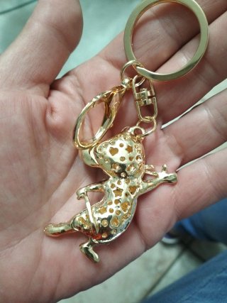 Portachiavi Topolino strass