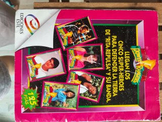 Álbum de Cromos Power Rangers 1994