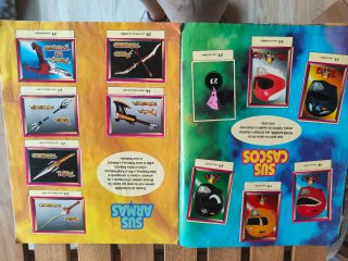 Álbum de Cromos Power Rangers 1994