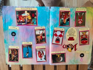 Álbum de Cromos Power Rangers 1994