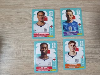 Cromos Mundial 2026: Trent, Pickford, Guehi, Palme