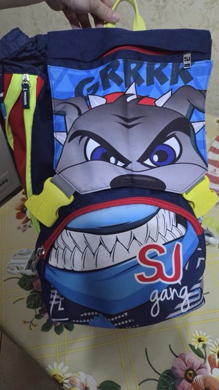 Zaino scuola bambino dinosauro SJ gang