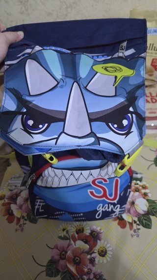 Zaino scuola bambino dinosauro SJ gang