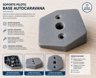 Embellecedor piloto señalización caravana