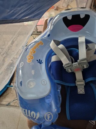 Flotador bebé con parasol (3-6 meses)