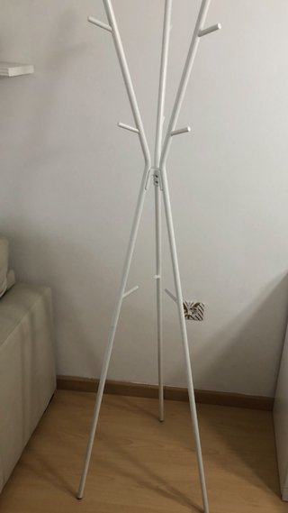 Perchero IKEA Blanco Metal