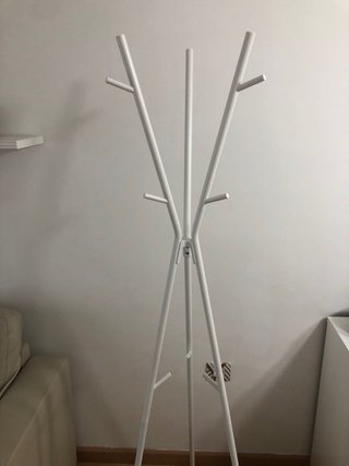 Perchero IKEA Blanco Metal