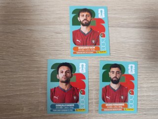 Cromos Mundial 2026 Portugal (3 cromos)
