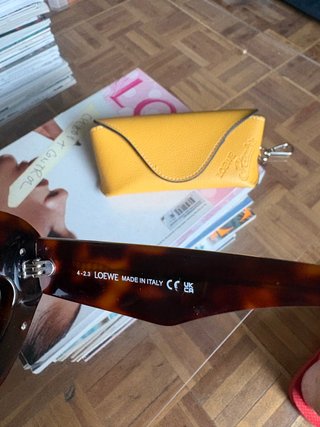 Gafas Loewe Marrón Made in Italy