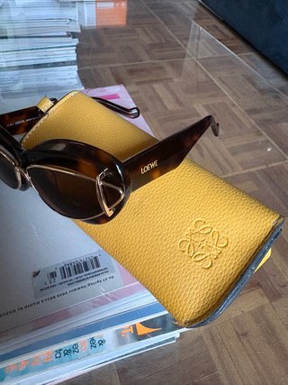 Gafas Loewe Marrón Made in Italy