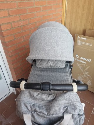 Capazo y Silla Jane Crosslight Gris