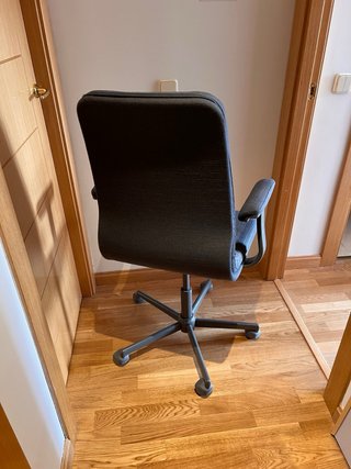 Silla de escritorio IKEA MULLFJÄLLET azul/gris