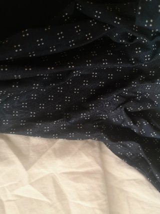 Camisa Zara Estampada Azul Talla L