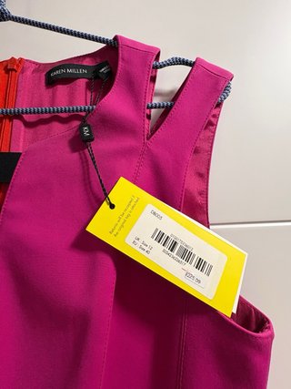 Vestido midi Karen Millen con etiqueta