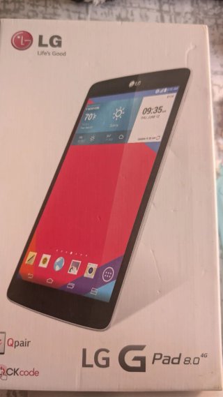 Tablet LG V490 Blanca