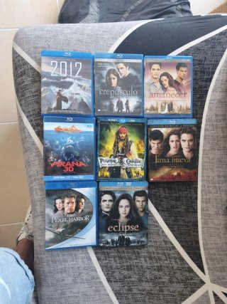 Lote Películas Blu-ray steelbook