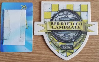 5 sottobicchieri birra Kulmbacher (beer coasters)