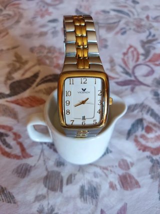 Reloj Viceroy bicolor dorado y plateado