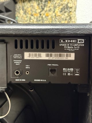 Amplificador Line 6 Spider IV 75