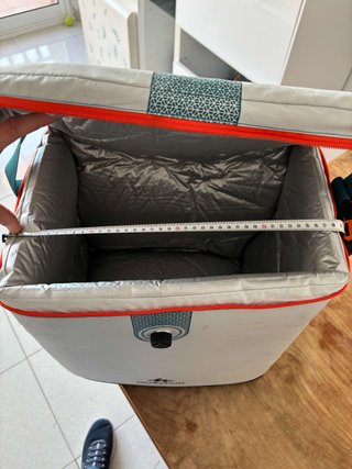 Nevera auto inflable 26L Portátil - Usada 3 veces!