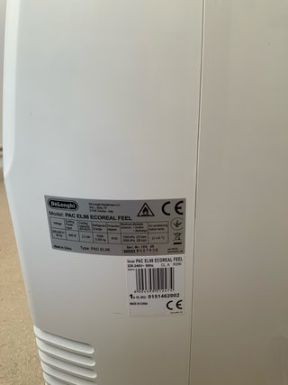 Aire Acondicionado Portátil De'Longhi Pinguino PAC
