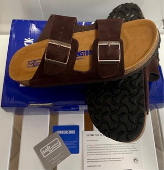 Sandalias Birkenstock Marrón Talla 42
