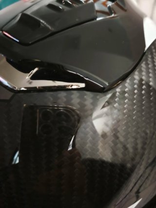 Casco Scorpion Exo 1400 Carbon Air con manoslibres