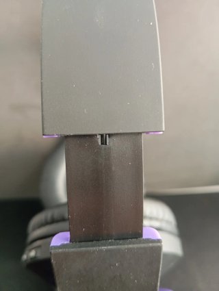 PowerLocus Auriculares Inalámbricos Negro y Morado