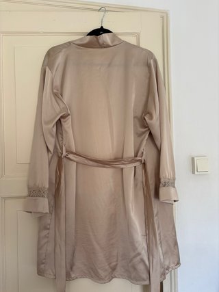 Conjunto lencero beige