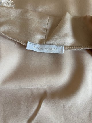Conjunto lencero beige