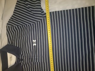 Polo Under Armour Rayas Talla L