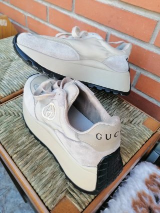 Zapatillas Gucci Beige/Blanco