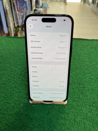 iPhone 15 128GB Negro Batería 94%
