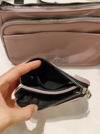 Conjunto bolso y cartera Paco Martínez rosa