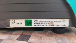 Báscula Comercial DINA Basic Autónoma 6kg