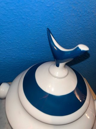 Sopera y Cacito Sargadelos Azul Y Blanco