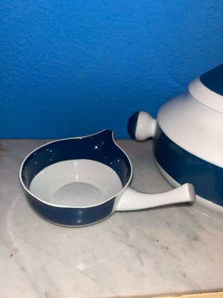 Sopera y Cacito Sargadelos Azul Y Blanco