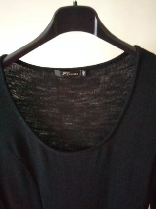 Vestido punto manga larga S