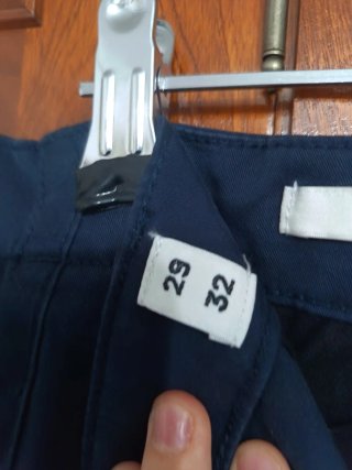 Pantalón Cargo Azul Marino