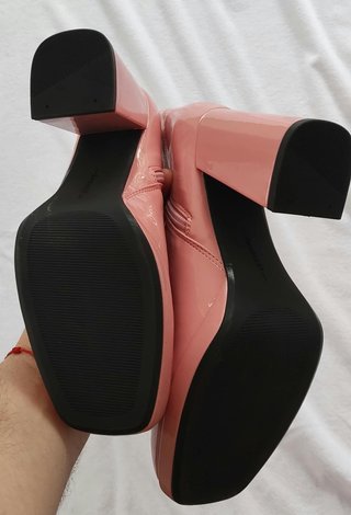 Botines Bershka Rosa Talla 37