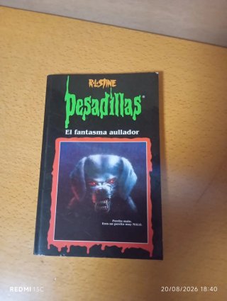 Libro Pesadillas: El fantasma aullador